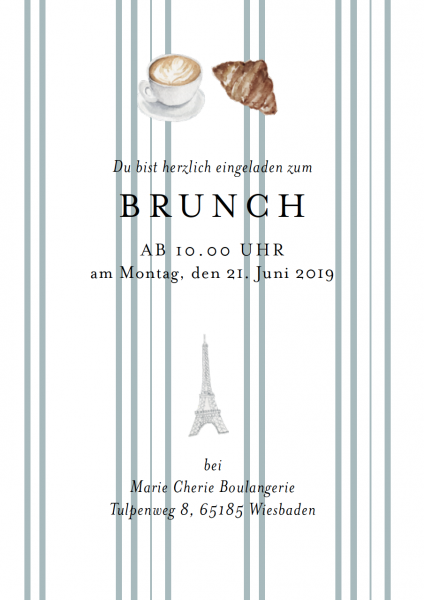 Brunch in Paris