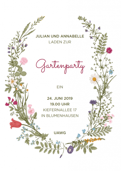 Gartenparty
