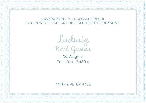 Das Mädchen mit dem Perlenohrring – Blau