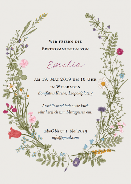 Kommunion Sommerkranz