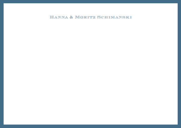 Grusskarte klassisch