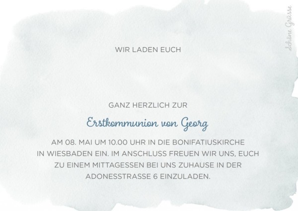 Fahrradtour – Blau