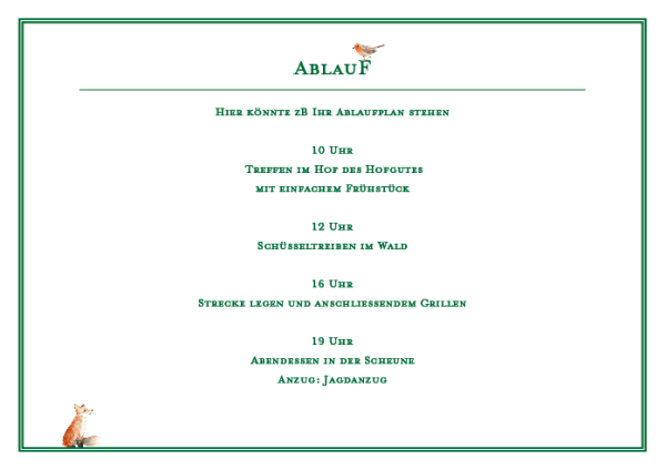 Jagd auf Schalenwild