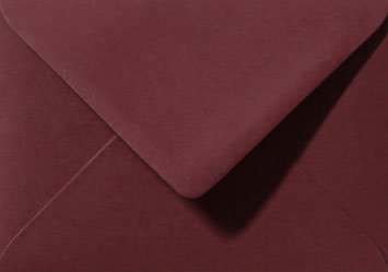 Umschlag-dunkelrot