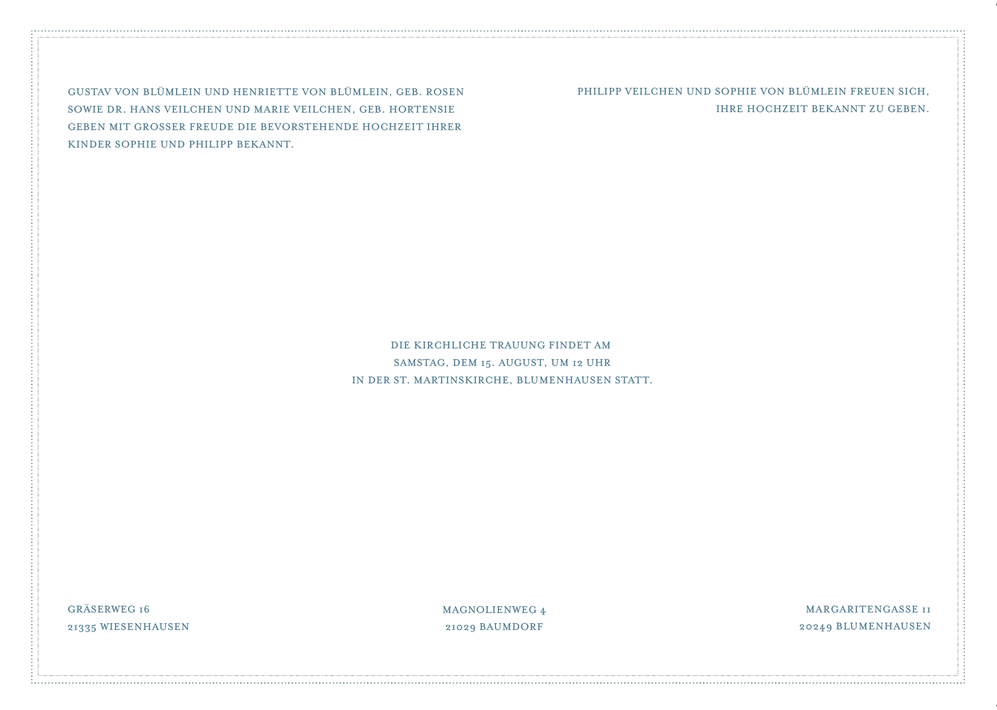 Schoene-Gruesse-Daphnis-und-Chloe-Anzeige-blau