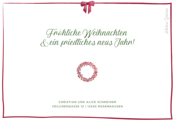 lasst uns froh 2-Seiter